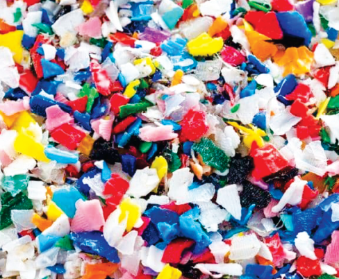 HDPE flakes