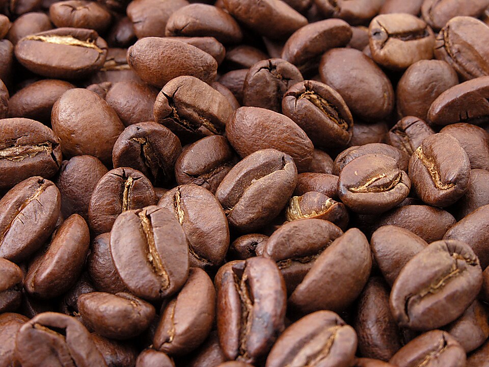 Roasted coffee