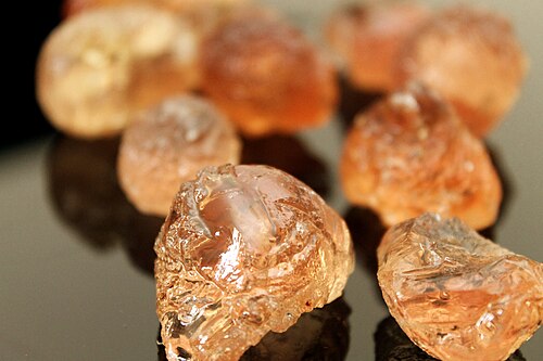 Gum arabic tears