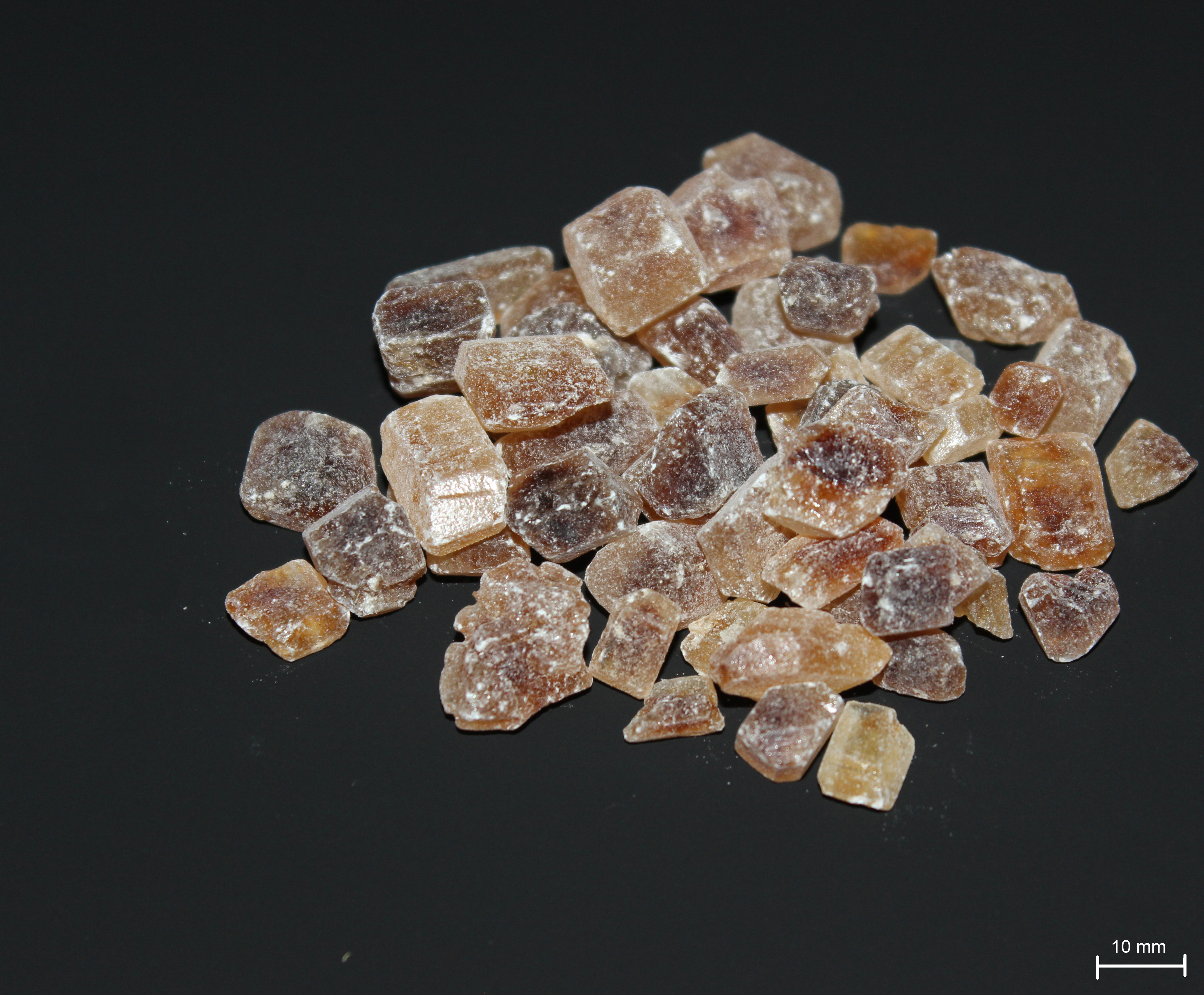 Brown rock sugar