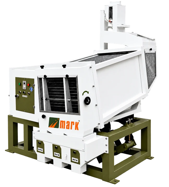 Single butterfly paddy separator