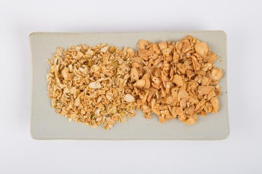 Dehydrated garlic