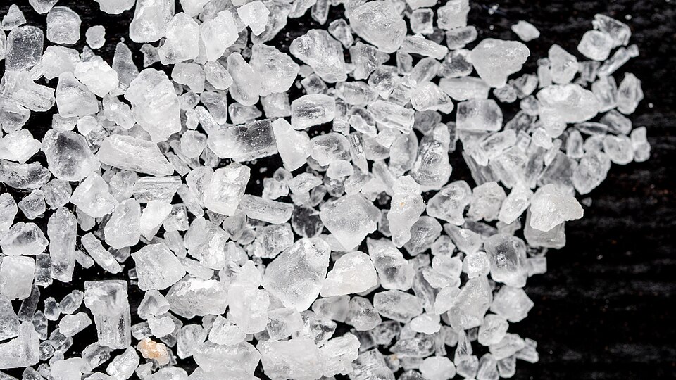 Coarse sea salt