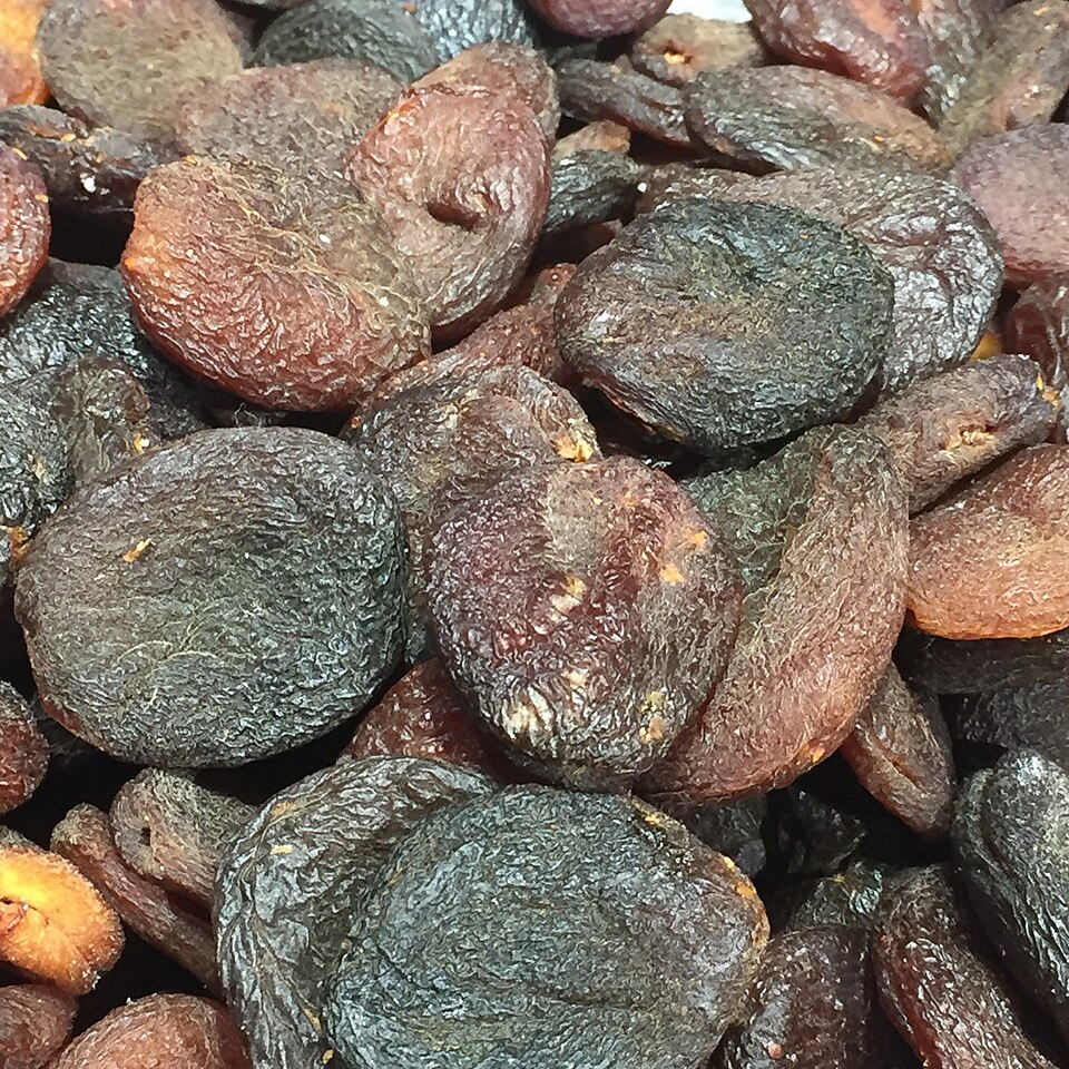 Dried apricots
