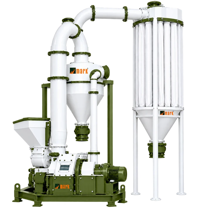 Impact pulverizer plant